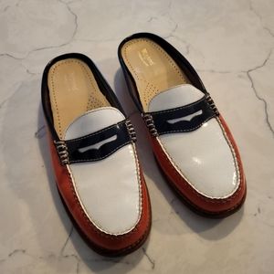 *RARE* GH Bass Color Block Mules